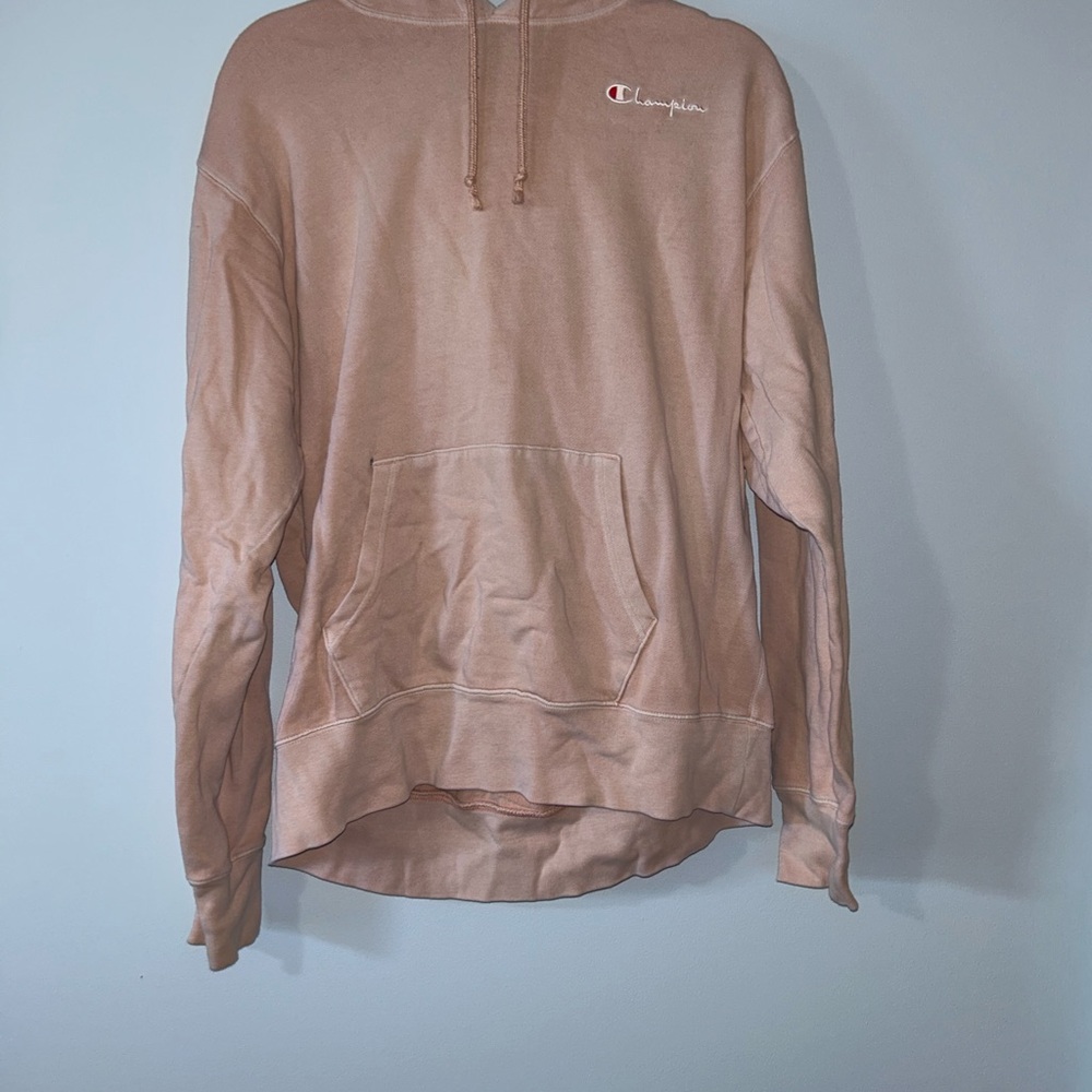 Champion light pink sweatshirt